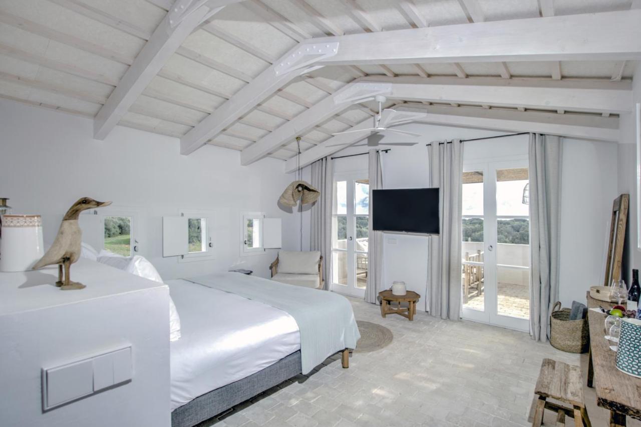 Torre Vella Fontenille Menorca Son Bou Bagian luar foto