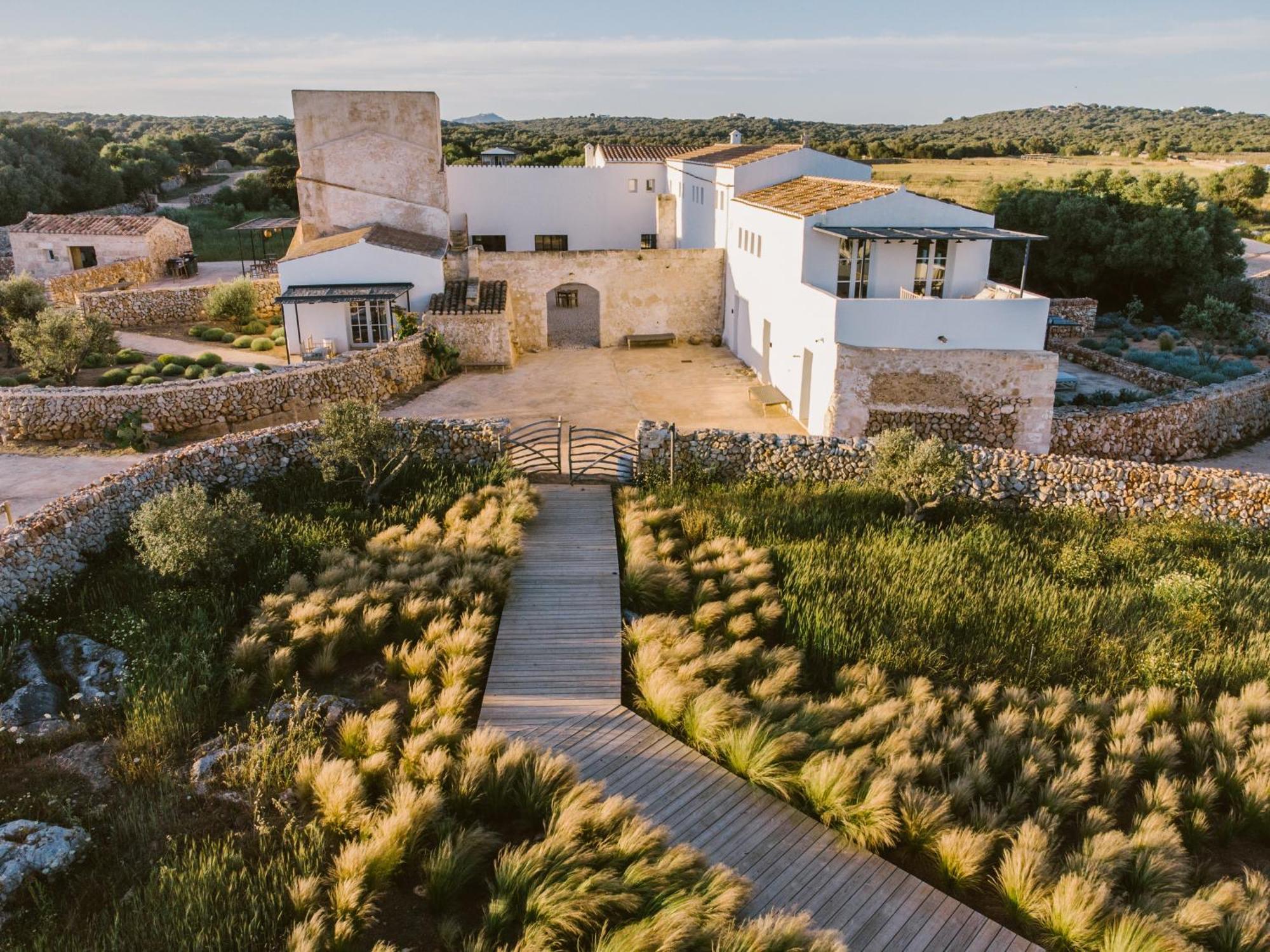 Torre Vella Fontenille Menorca Son Bou Bagian luar foto