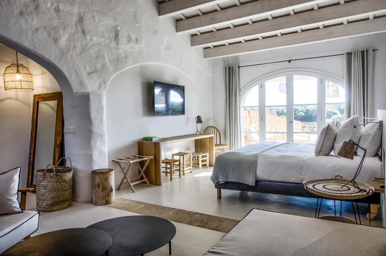 Torre Vella Fontenille Menorca Son Bou Bagian luar foto